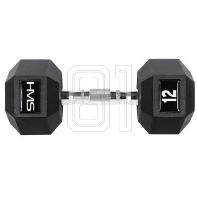 20. HMS HEX PRO 12 kg dumbbell