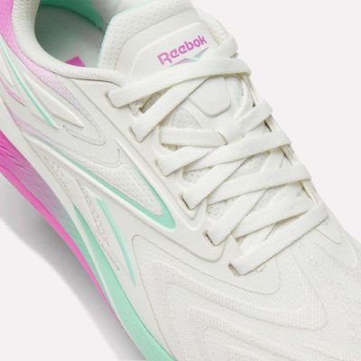 7. Reebok NANO X5 EDGE CHALK/VIRTUAL PINK/ATOMIC AQUA sneakers (100249420)