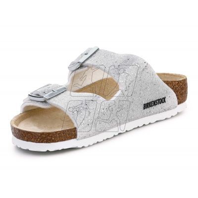 4. Kalpki Birkenstock Arizona Kids 1022230 Cosmic Sparkle White