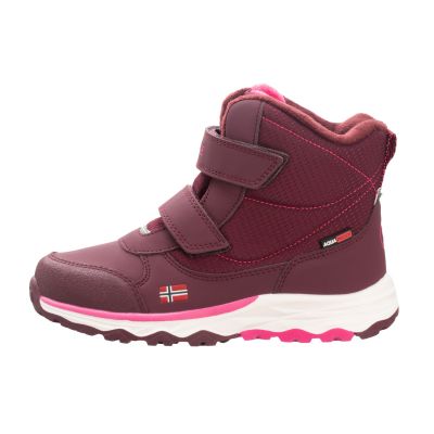 Trollkids Kids Hafjell Winter Boots for girls/boys waterproof purple (264-419)