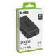 2. Powerbank SBS TTBB20000PD20K 20000 mAh 20W PD USB-C, USB-A, Micro-USB - black
