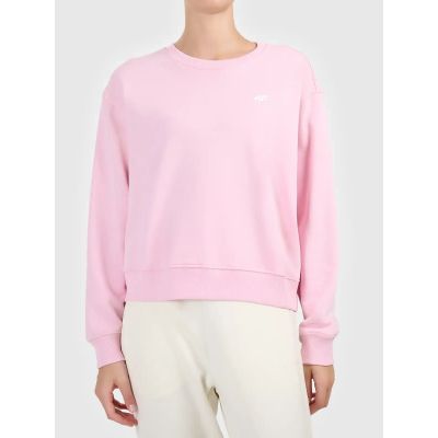 Women's round neck open-front sweatshirt 4F 4FWAW26TSWSF2672-56S