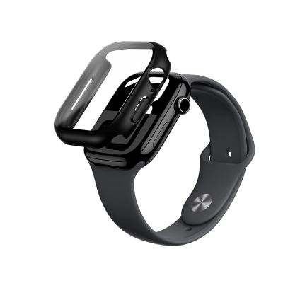 AmazingThing Radix Glass Case for Apple Watch 46mm – Black
