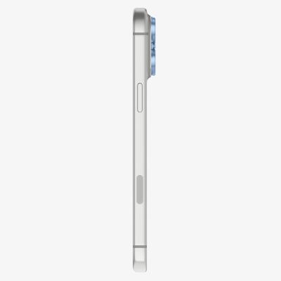 9. Spigen Optik Pro XL GLAS.TR EZ FIT Tempered Glass Camera Screen Protector for iPhone 18 Pro - Light Blue