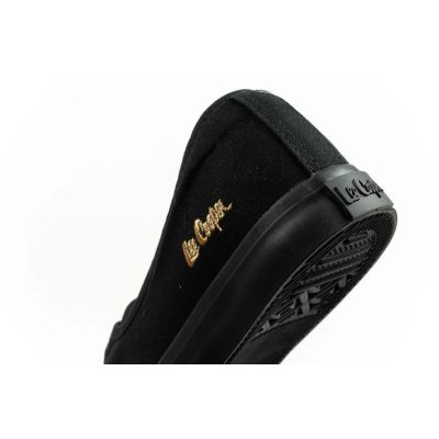 7. Lee Cooper shoes women's sneakers sporty black slip-on ballet flats