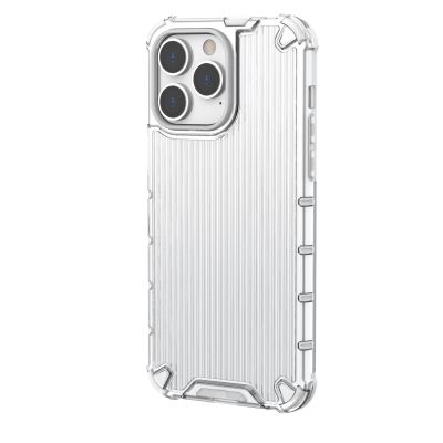 3. Ombre Protect Case for iPhone 14 Pro Max pink and blue armored case