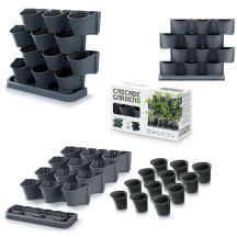 VERTICAL GARDEN FLOWER BED STANDING ANTHRACITE