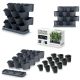 VERTICAL GARDEN FLOWER BED STANDING ANTHRACITE