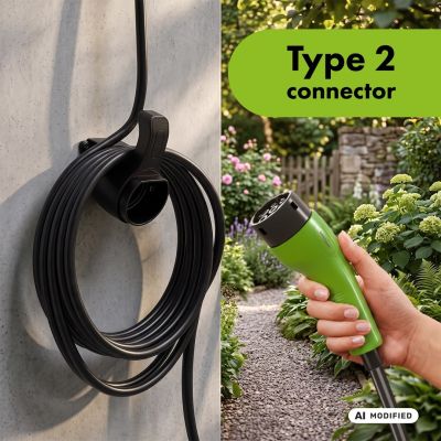 16. GreenBlue EV/PHEV Charger, Portable, Type 2, Cable Length 680cm, IP65, 11kV, 220-380V AC 50/60Hz, 16A, 3 Phase, GB1100