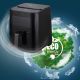 9. Extralink HOME AIR FRYER 5.2L EU SJ-520 Single 5.2L Hot Air Fryer Black