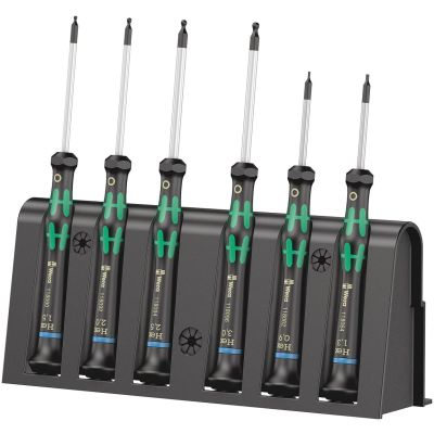 Wera 2052/6 Hexagon Standard Screwdriver Set