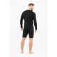 3. VIKING Gary Longsleeve Bamboo Men's Underwear Size L Black