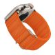 3. Tech-Protect Nylon Strap for Apple Watch 44 / 45 / 46 / 49 mm - Orange