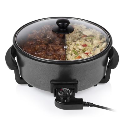 13. Tristar | Multifunctional XL grill pan | PZ-9135 | Diameter 30 cm | Grill | 1500 W | Lid included | Fixed handle | Black