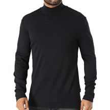 Men's Turtleneck Blend Manches Longues Black - 20717343