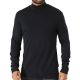 Men's Turtleneck Blend Manches Longues Black - 20717343