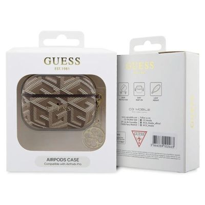 3. Guess GUAPPGCE4CW case for AirPods Pro - brown GCube Charm