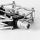 5. Rockbros JT201012LS 2010-12L Aluminum Platform Bicycle Pedals - Silver