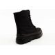4. Progress Women’s Winter Snow Boots Black, Insulated with Sheepskin Lining