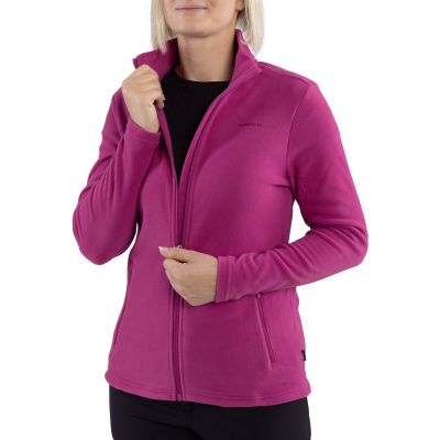 2. Women’s Viking Tesero Lady Pink Fleece Jacket, Full-Zip Trekking (740/24/5658/4600)