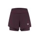 Rogelli women's shorts 2in1 ESSENTIAL purple M