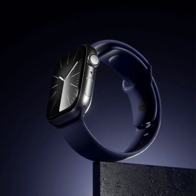 8. Puro Icon Strap for Apple Watch 44/45/46/49mm - Navy Blue