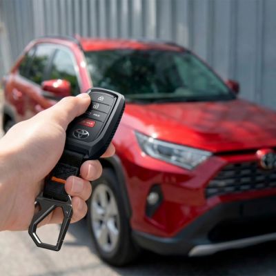10. Spigen TK100 Car Key Case - Black