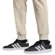 8. Men's adidas Sportswear Big Logo Fleece Colorblock Tracksuit Beige JX5572