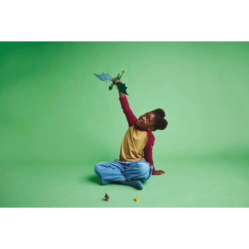 7. LEGO NINJAGO 71829 Lloyd's Green Forest Dragon