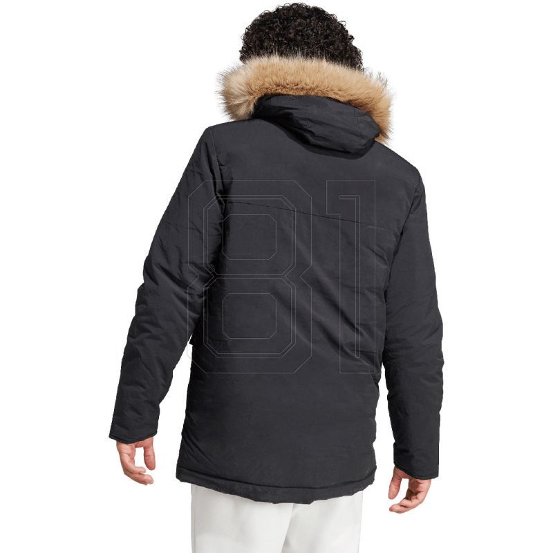 3. Adidas Parka Hooded Fur M IK0553 jacket