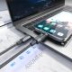 7. PD60W USB-C to USB-C Digital Display 1.2m Nylon Cable - black