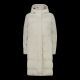 6. CMP women's long winter jacket, insulated waterproof coat, beige (34K0096/A238)