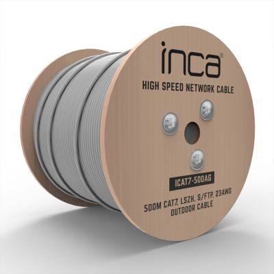 3. INCA ICAT7-500AG S/FTP Ethernet Cable 23 AWG CAT7 500M