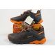 10. Flyrock Vibram men's trekking sports shoes, durable gray orange