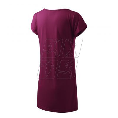 2. Malfini Love W dress MLI-12343 fuchsia