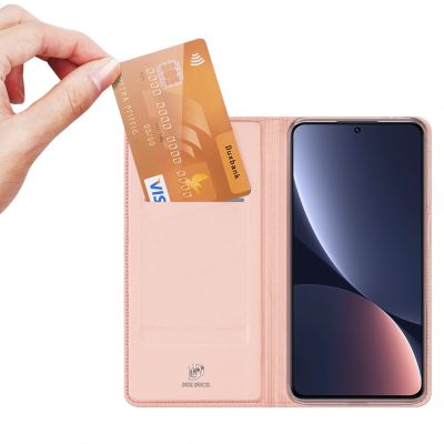 2. Dux Ducis Skin Pro Case Xiaomi 13 Flip Card Wallet Stand Pink
