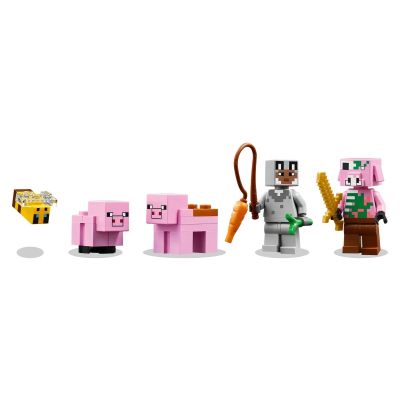 7. LEGO MINECRAFT 21268 Piglet's House