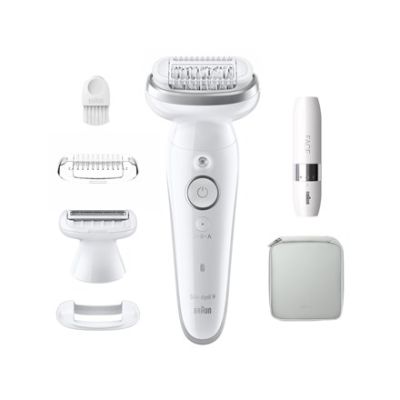 3. Braun Silk-épil 9 9-341 depilatos 40 tweezers White