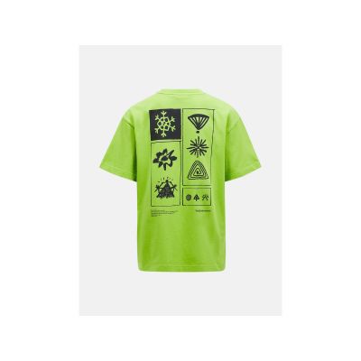 3. Peak Performance M Graphic Tee Green