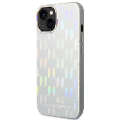 2. Karl Lagerfeld KLHCP14SLGMMSV3 iPhone 14 / 15 / 13 case - silver