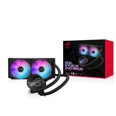 15. ASUS ROG Ryuo III 240 ARGB Processor Liquid Cooling Kit 12cm Black