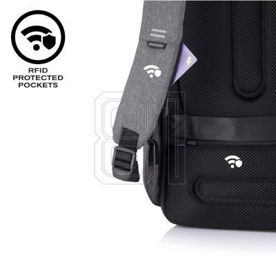 38. XD DESIGN ANTI-THEFT BACKPACK BOBBY HERO REGULAR GREY P/N: P705.292