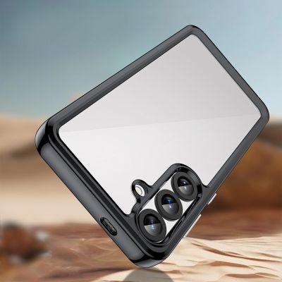 3. Outer Space Case for Samsung Galaxy A36 Cover with Flexible Frame - Black