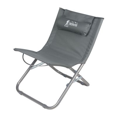 4. FOLDABLE BEACH CHAIR GRAY