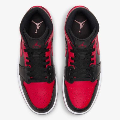 5. Air Jordan 1 Mid Banned Basketball Shoe - 554724-074