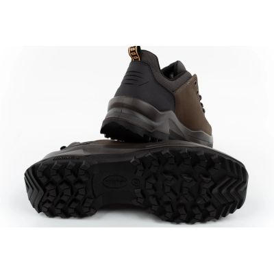 8. Grisport 480T Verde Scuro Men’s Leather Trekking Shoes with Gritex for Outdoor Activities