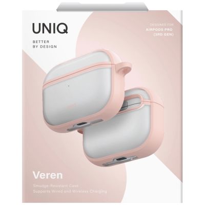 5. Uniq Veren case for AirPods Pro 3 - pink