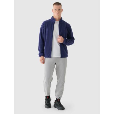 3. Regular fleece with stand-up collar men's 4F 4FWMM00TFLEM316-31S