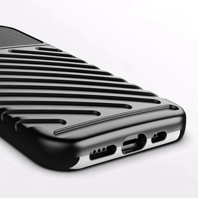 12. Thunder Case Flexible Tough Rugged Cover TPU Case for iPhone 13 mini green