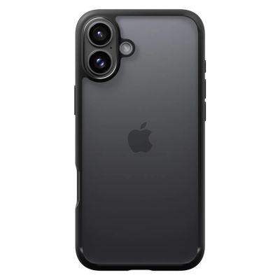 3. Spigen Ultra Hybrid iPhone 16 Case - Matte Black
